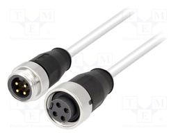 Cable: for sensors/automation; 7/8"-7/8"; 0.3m; male; female; plug