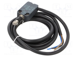 Limit switch; metal roller Ø12mm; NO + NC; 10A; max.250VAC; IP67