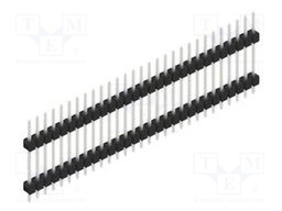 Connector: pin strips; pin header; male; PIN: 29; 2.54mm; THT; 1x29