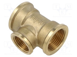 Reductive,female-female-female; brass CW617N; BR
