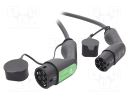 Cable; Type 2,both sides; 5m; three-phase; 32A; 480V; IP55; 22kW