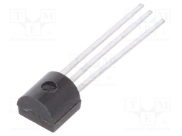 Transistor: N-JFET; unipolar; 25V; 60mA; 350mW; TO92; Igt: 10mA