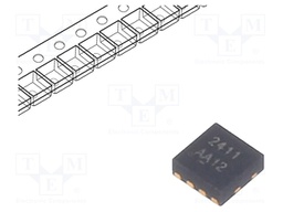 Transistor: P-MOSFET; unipolar; -12V; -15.5A; 3.2W; DFN2x2C