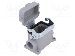 Enclosure: for HDC connectors; HTS; size 3; with cover; PG16