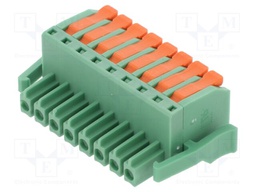 Connector: pluggable terminal block; plug; female; PL; 10A; 300V