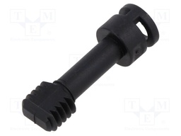Screw; fibre glass reinforced polyamide; TK-PC-1111-7; black