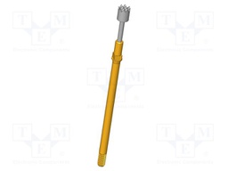 Test needle; Operational spring compression: 4mm; 8A; Ø: 2.5mm