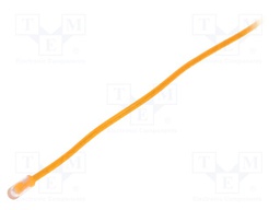 EL wire; Colour: yellow; 20÷220V; 360°; Storage temp: -10÷60°C