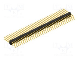 Connector: pin strips; pin header; male; PIN: 70; 2.54mm; SMT; 2x35