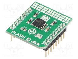 Click board; Flash memory; SPI; SST26VF064B; mikroBUS connector