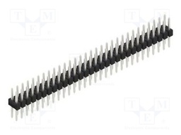 Connector: pin strips; pin header; male; PIN: 60; 2.54mm; THT; 2x30