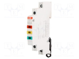 Module: voltage indicator; Mounting: DIN; 9mm; 3x230÷415VAC