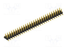 Connector: pin strips; pin header; male; PIN: 56; 2.54mm; SMT; 2x28