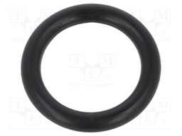 O-ring gasket; NBR; D: 3mm; Øint: 15mm; black; -30÷100°C