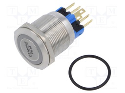 Switch: vandal resistant; Pos: 2; SPST NC + NO; 2A/48VDC; IP65