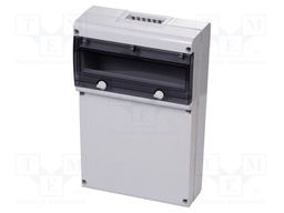 Enclosure: for modular components; grey; No.of mod: 14