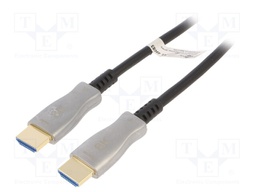 Cable; HDCP 2.2,HDMI 2.1; HDMI plug,both sides; 10m; black