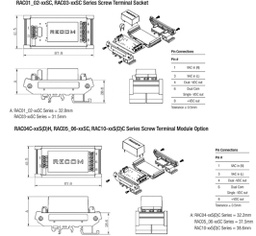 Power supplies accessories: mounting bracket for DIN rail
