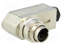 Connector: M16; male; for cable; IP65,IP67; plug; 300V; PIN: 4; 4÷6mm