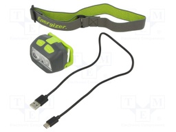 Torch: LED headtorch; dustproof enclosure,waterproof; 15h; IP67