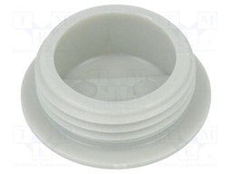 Stopper; PG11; Mat: polystyrene; light grey