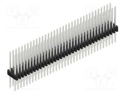 Connector: pin strips; pin header; male; PIN: 70; 1.27mm; THT; 2x35