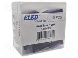 Fuse: fuse; 100A; 32VDC; automotive; 29.5mm; 29.5x9x34.1mm