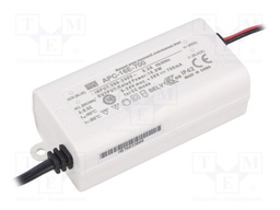 Power supply: switched-mode; LED; 16.8W; 9÷24VDC; 700mA; IP42; 100g