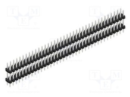 Connector: pin strips; pin header; male; PIN: 74; 2mm; THT; 2x37