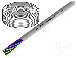 Wire; stranded; Cu; UNITRONIC® LiYY; 3x0,34mm2; unshielded; grey