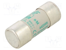 Fuse: fuse; aM; 6A; 690VAC; ceramic,cylindrical,industrial