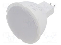 LED lamp; warm white; MR16; 12VDC; 320lm; 4W; 120°; 3000K