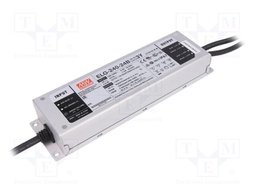 Power supply: switched-mode; LED; 240W; 24VDC; 10A; 100÷305VAC