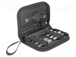 Adapter; USB 2.0; Connector colour: black