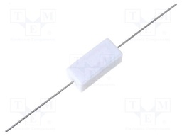 Resistor: wire-wound; cement; THT; 330Ω; 5W; ±5%; 10x9x22mm