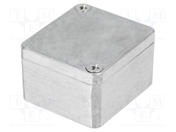 Enclosure: multipurpose; X: 45mm; Y: 50mm; Z: 30mm; aluminium; IP65