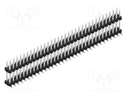 Connector: pin strips; pin header; male; PIN: 66; 2mm; SMT; 2x33