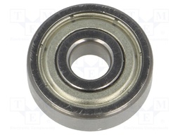Bearing: single row deep groove ball; Øint: 5mm; Øout: 16mm; W: 5mm