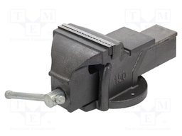 Tool: vice; Mat: iron alloy; 150mm; V: with anvil; Kind: bench