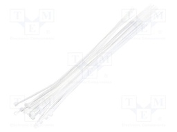 Cable tie; L: 500mm; W: 4.4mm; natural; polyamide; 100pcs; UL94V-2
