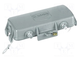 Protection cover; Han; size 16B; for double latch; metal