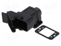 Enclosure: for Han Compact connectors; Han Compact; with latch