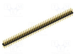 Connector: pin strips; pin header; male; PIN: 82; 2mm; THT; 2x41
