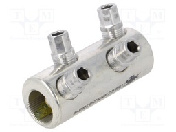 Tip: butt splice; 25÷150mm2; screw terminal; for cable; 1kV