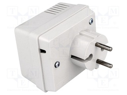 Enclosure: for power supplies; vented; X: 63mm; Y: 73mm; Z: 46mm; ABS