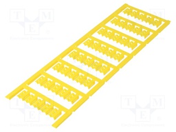 Markers for cables and wires; 2÷3.5mm; polyamide 66; yellow