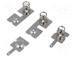 Battery contact kit; Size: AA,R6; Batt.no: 3