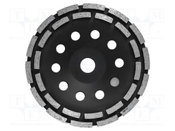 Grinding wheel; Ø: 180mm; segmented; Holder: assembly hole