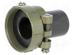 Cable hood and fastener; Series: DS/MS; Case: size 32; grey-olive