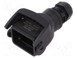 Enclosure: for rectangular connectors; Han Eco B; size 6B; M32